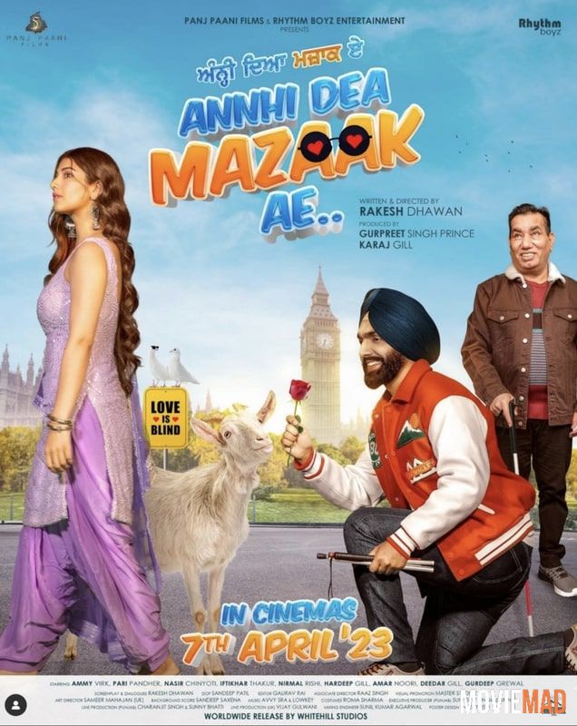 Annhi Dea Mazaak Ae (2023) Punjabi DVDScr Full Movie 720p 480p