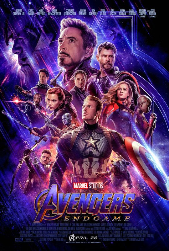 Avengers: Endgame 2019 BluRay Dual Audio Hindi ORG 720p 480p