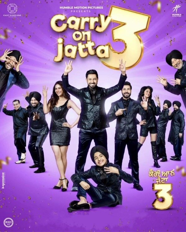 Carry on Jatta 3 (2023) Punjabi ORG HDRip Full Movie 720p 480p