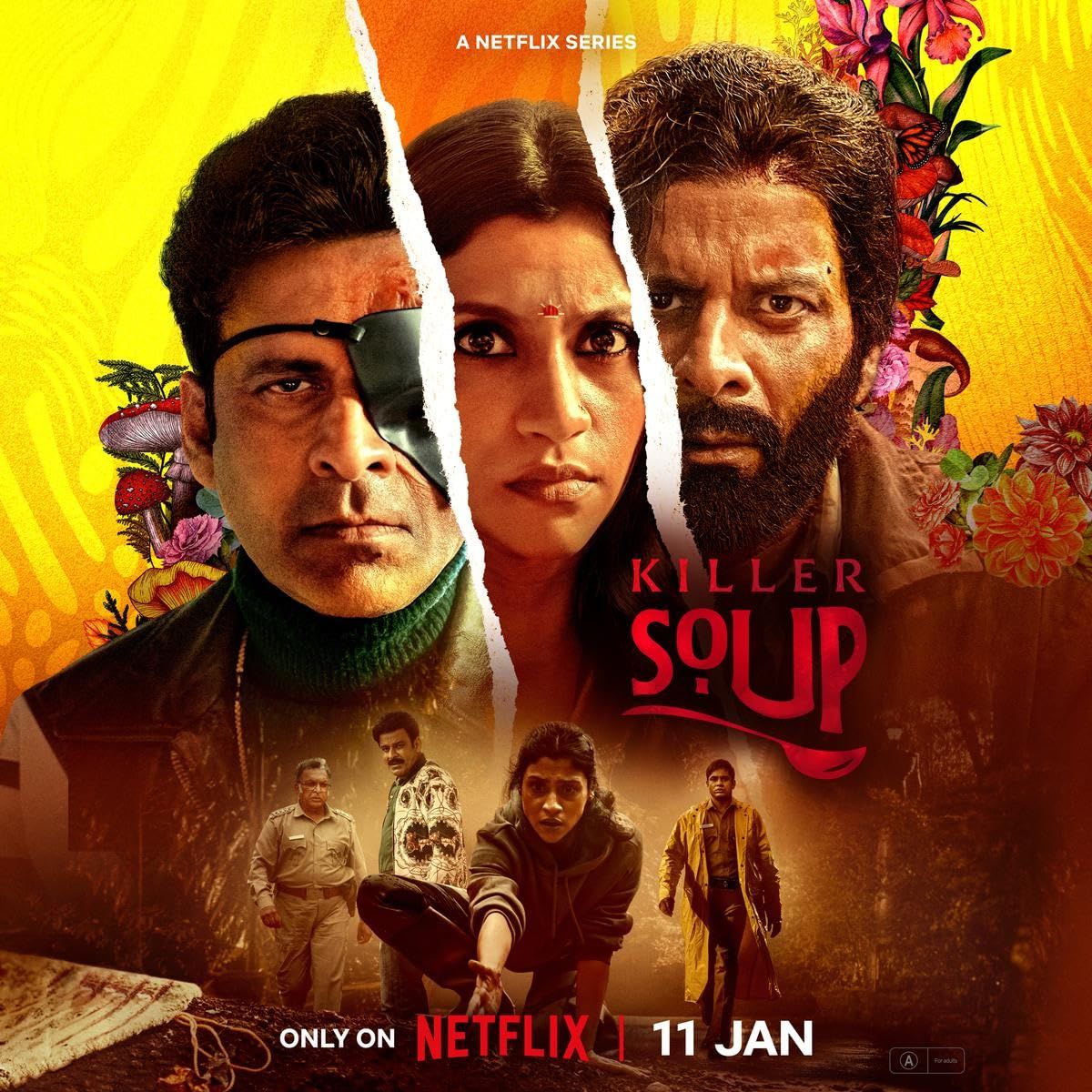 Killer Soup (Season 1) (2024) Hindi Web Series Netflix HDRip 720p 480p