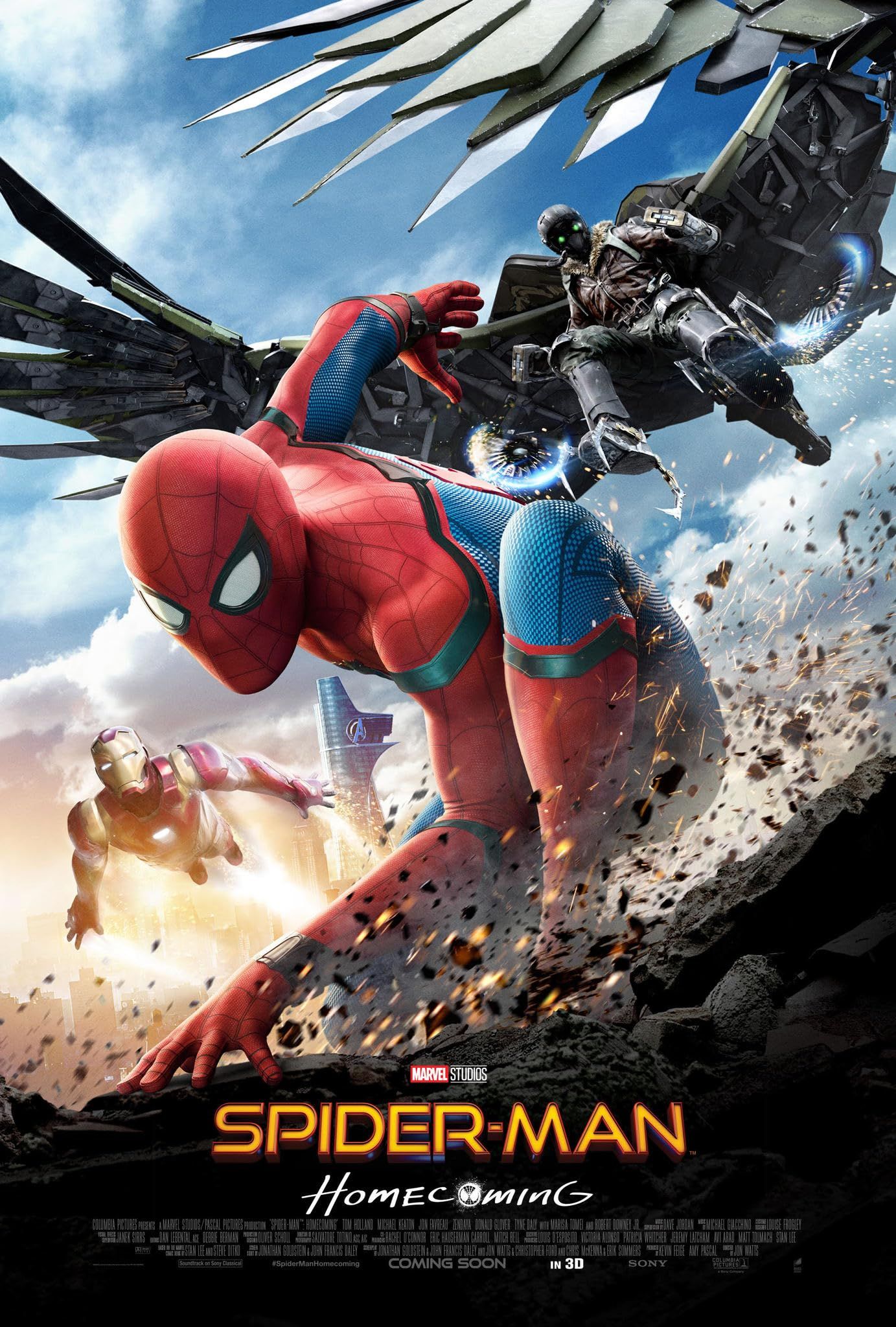 Spider-Man Homecoming (2017) Hindi Dubbed ORG HDRip Netflix Full Movie 720p 480p