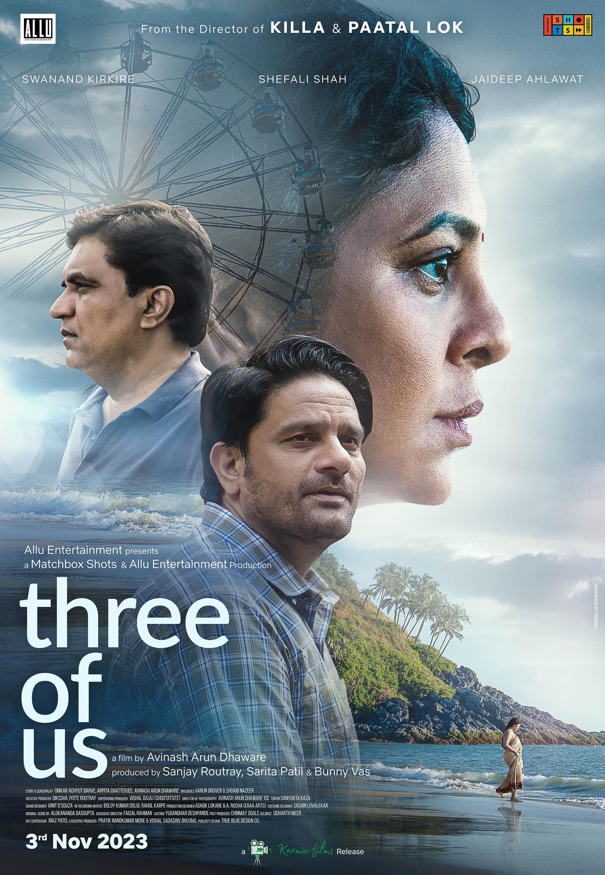 Three of Us (2022) Hindi ORG HDRip NF Full Movie 720p 480p