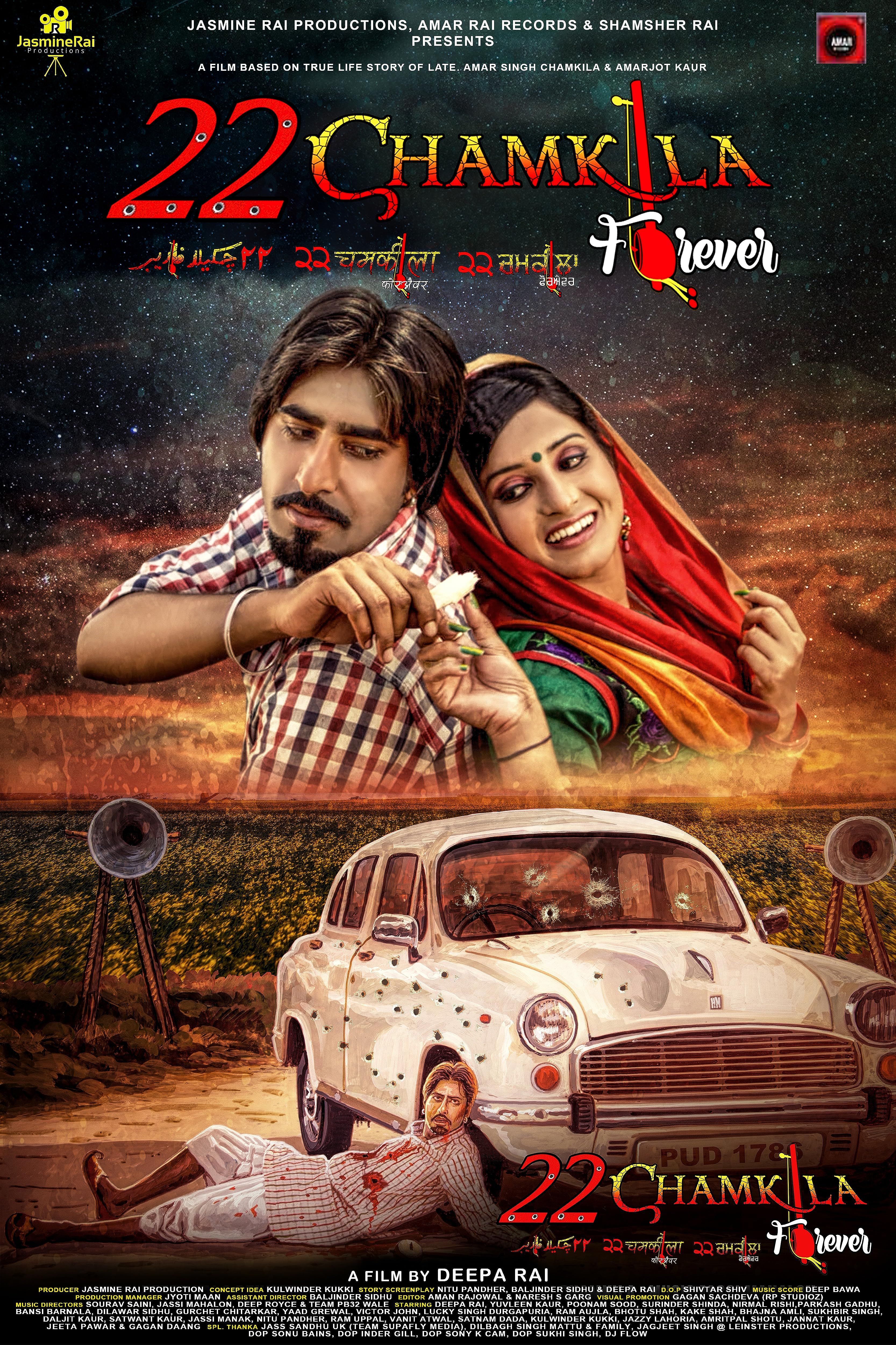 22 Chamkila Forever (2022) Punjabi ORG HDRip Full Movie 720p 480p