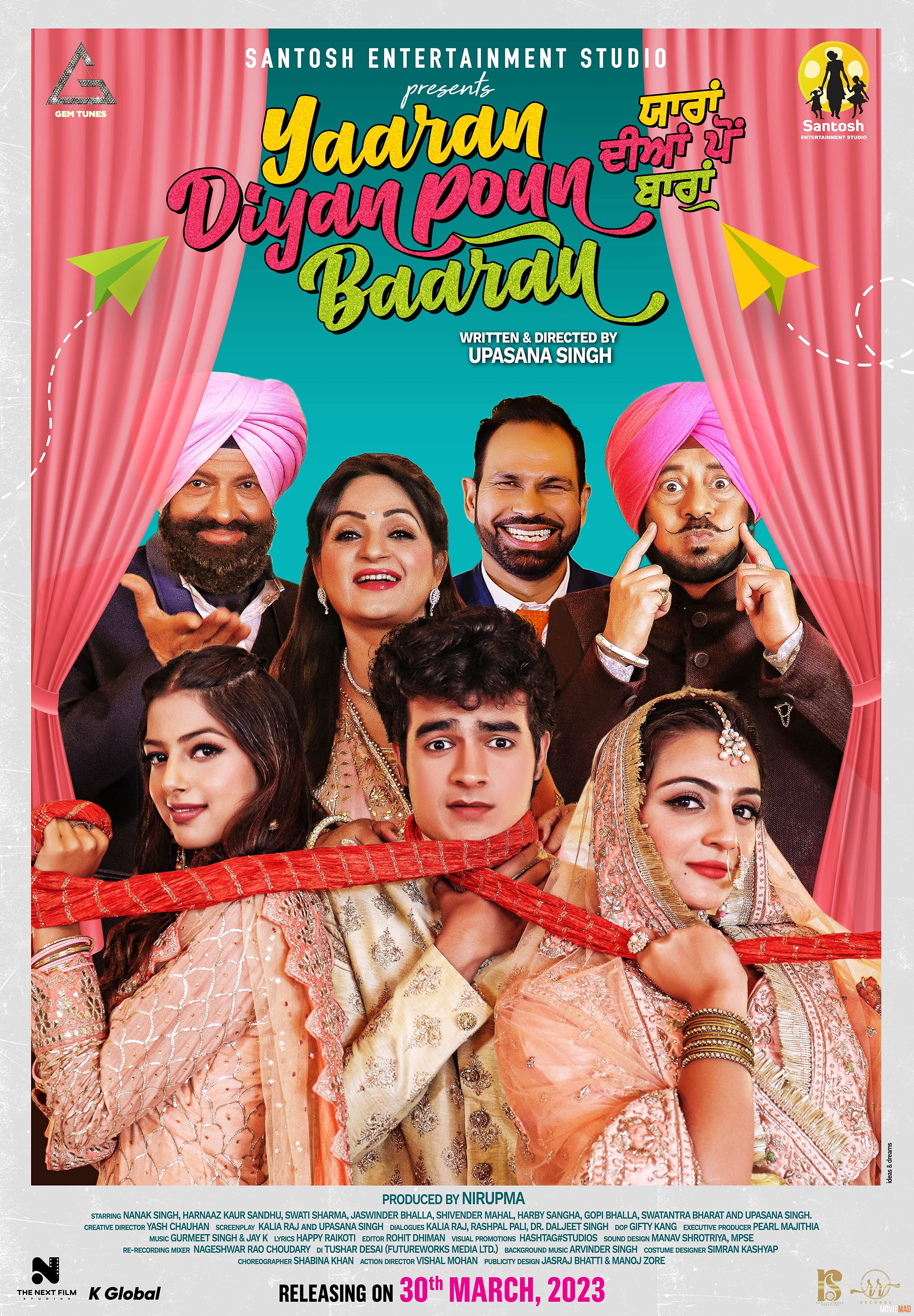 Yaaran Diyan Poun Baaran (2023) Punjabi HDRip Full Movie 720p 480p